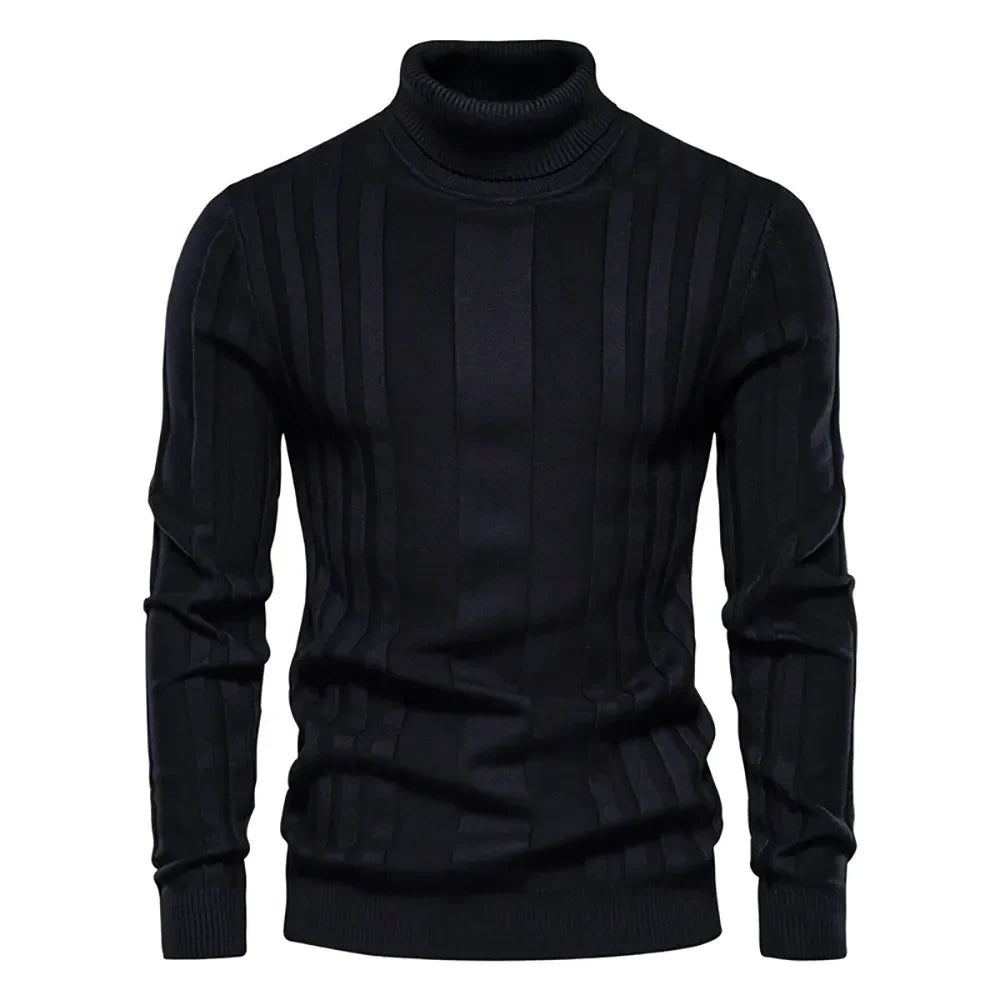 Relenzo - Men's Winter Turtleneck Sweater